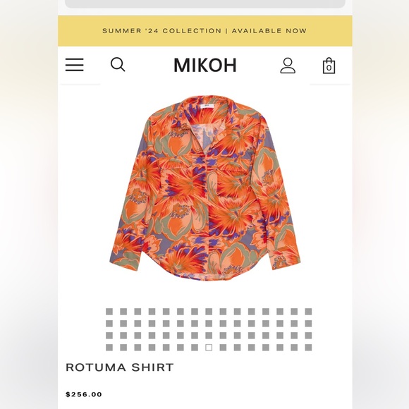 NWOT blouse and short set - Picture 10 of 11